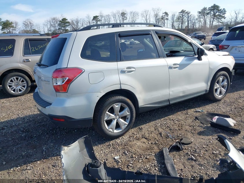 JF2SJAEC7EH502951 2014 Subaru Forester 2.5 2.5I Premium white