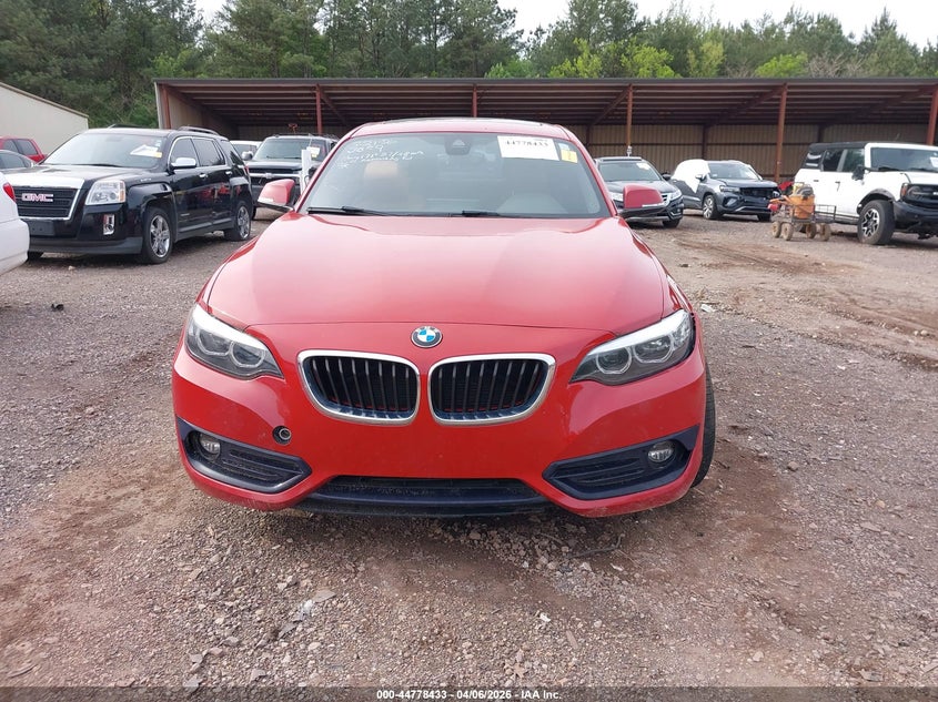 2018 BMW 230I VIN: WBA2J1C51JVD09693 Lot: 44778433