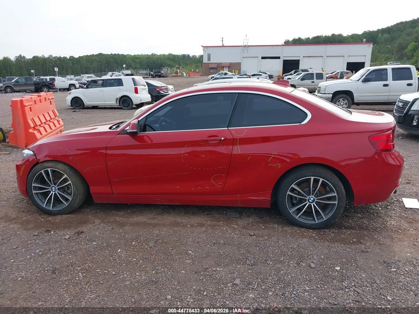 2018 BMW 230I VIN: WBA2J1C51JVD09693 Lot: 44778433