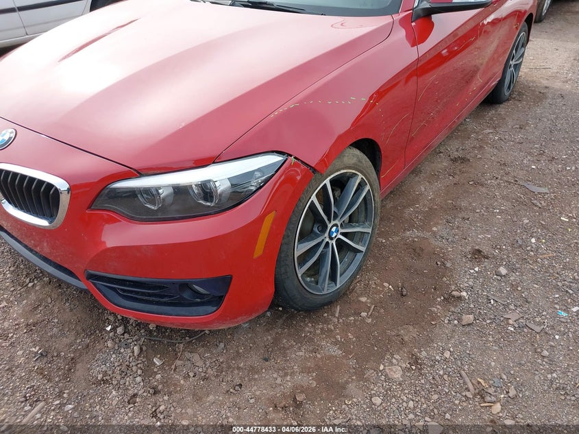 2018 BMW 230I VIN: WBA2J1C51JVD09693 Lot: 44778433