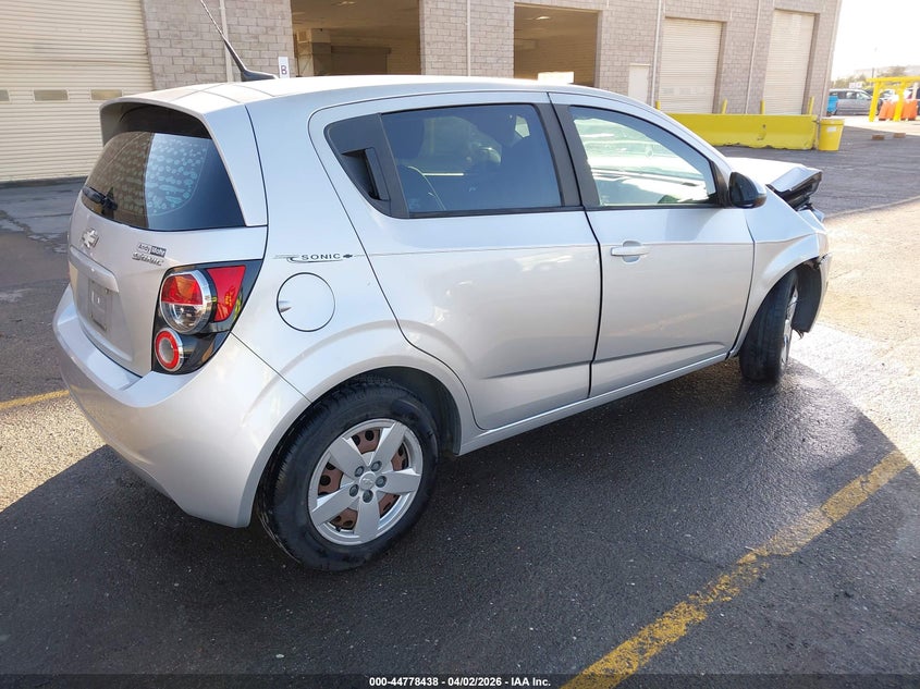 2013 Chevrolet Sonic Ls Auto