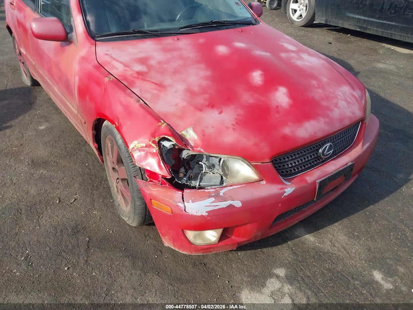 2002 Lexus Is 300 VIN: JTHBD192620041533 Lot: 44778507