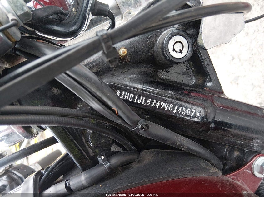 2009 Harley-Davidson Fxstc VIN: 1HD1JL5149Y014307 Lot: 44778526