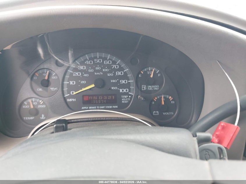 2001 Chevrolet Astro Ls VIN: 1GNDM19W11B129042 Lot: 44778536