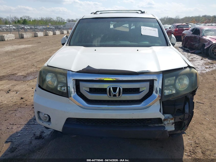 2011 Honda Pilot Touring VIN: 5FNYF4H9XBB074963 Lot: 44778546