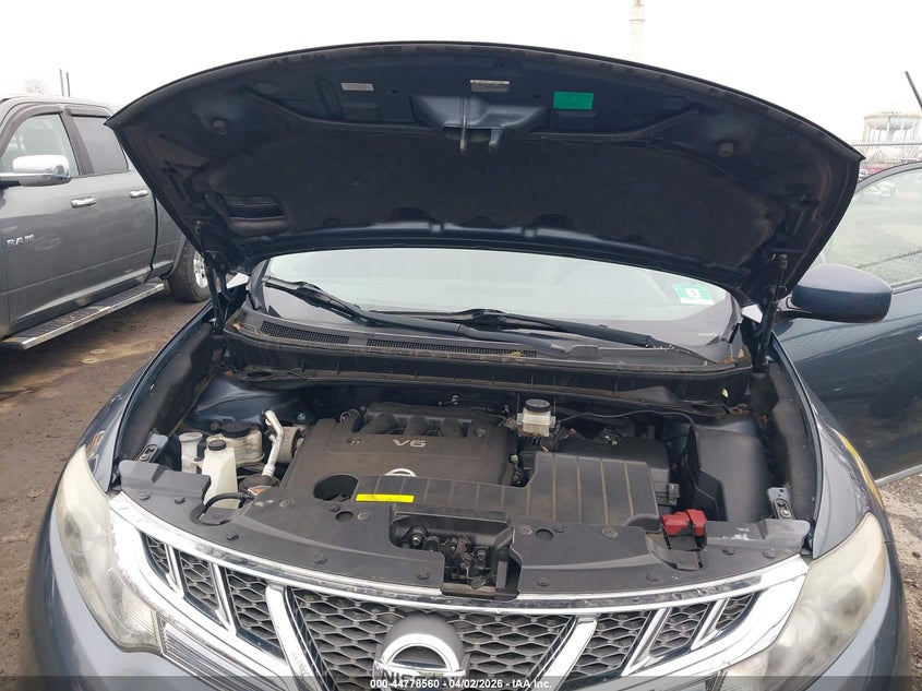 2013 Nissan Murano Sl VIN: JN8AZ1MW1DW319624 Lot: 44778560