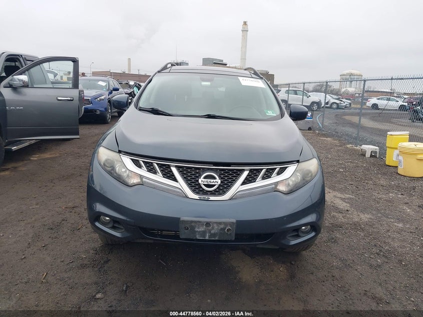 2013 Nissan Murano Sl VIN: JN8AZ1MW1DW319624 Lot: 44778560
