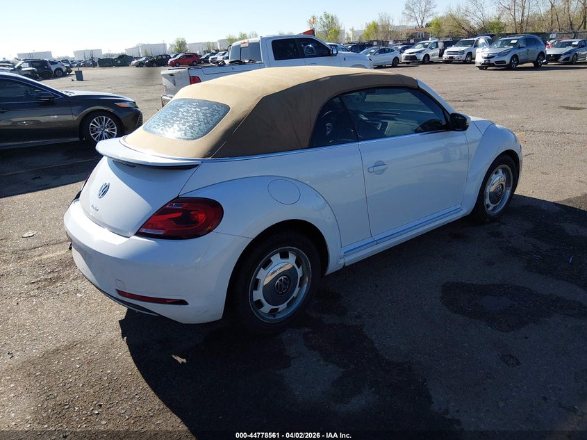Vin: 3vw5daat4jm503924, lot: 45275809, volkswagen beetle 2.0t coast/2.0t s/2.0t se 20184