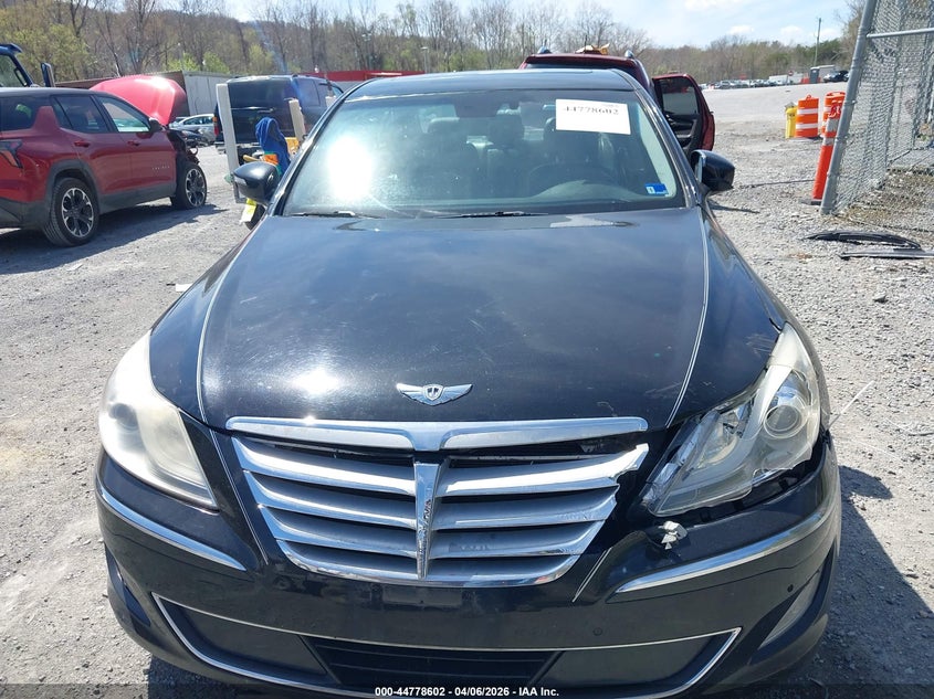 2012 Hyundai Genesis 3.8 VIN: KMHGC4DD9CU194787 Lot: 44778602