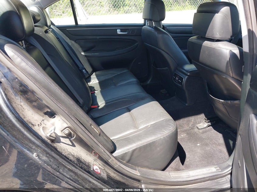 2012 Hyundai Genesis 3.8 VIN: KMHGC4DD9CU194787 Lot: 44778602