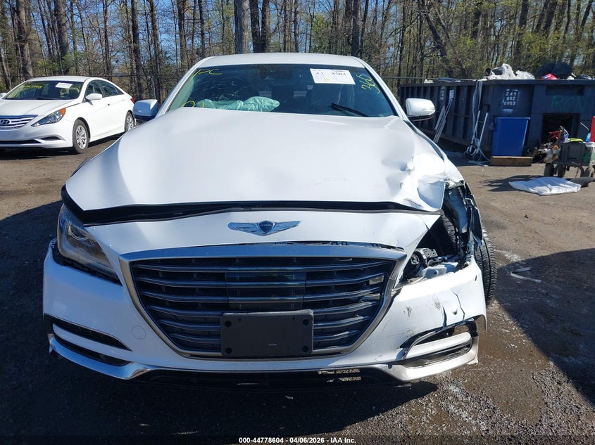 2018 Genesis G80 3.8 VIN: KMHGN4JE4JU216537 Lot: 44778604
