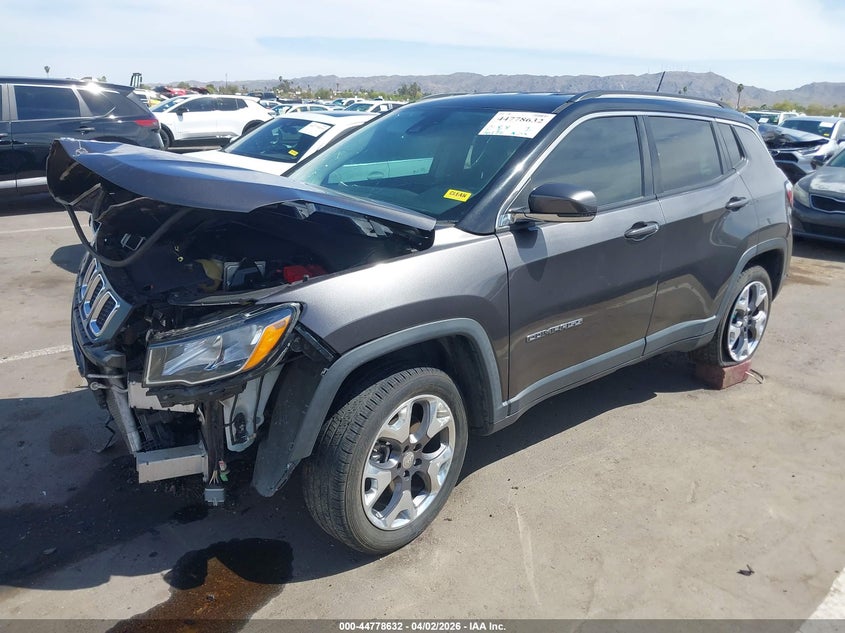 2021 Jeep Compass Limited 4x4 3C4NJDCB3MT583678 photo 1