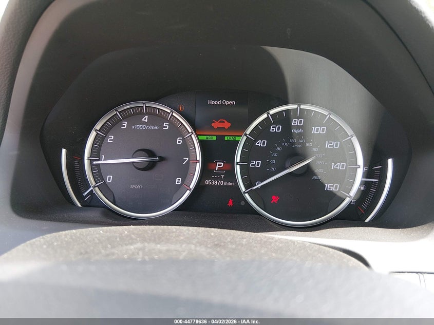 2019 Acura Tlx Advance Pkg VIN: 19UUB2F8XKA009520 Lot: 44778636