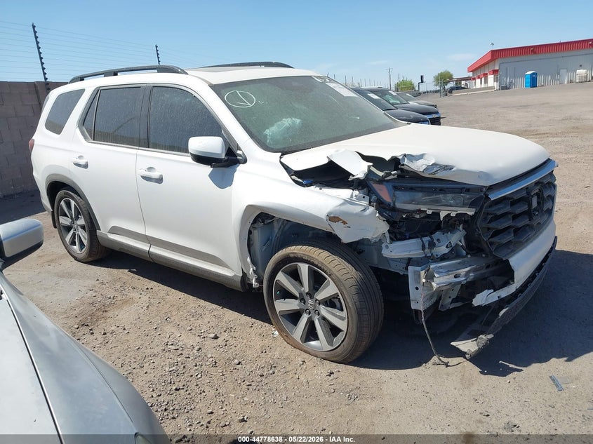 Vin: 5fnyg2h78sb030427, lot: 45275886, honda pilot touring 20251