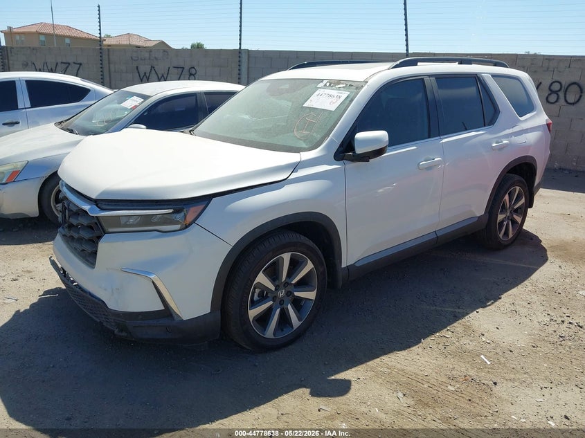 Vin: 5fnyg2h78sb030427, lot: 45275886, honda pilot touring 20252