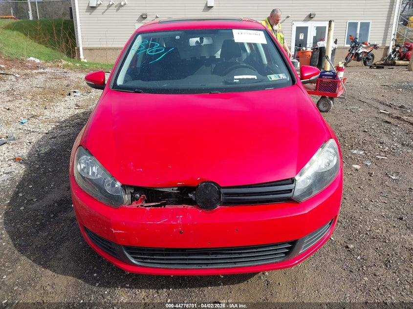2010 Volkswagen Golf 4-Door VIN: WVWDA7AJ5AW242974 Lot: 44778701
