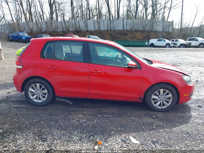 2010 Volkswagen Golf 4-Door VIN: WVWDA7AJ5AW242974 Lot: 44778701