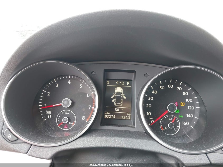 2010 Volkswagen Golf 4-Door VIN: WVWDA7AJ5AW242974 Lot: 44778701