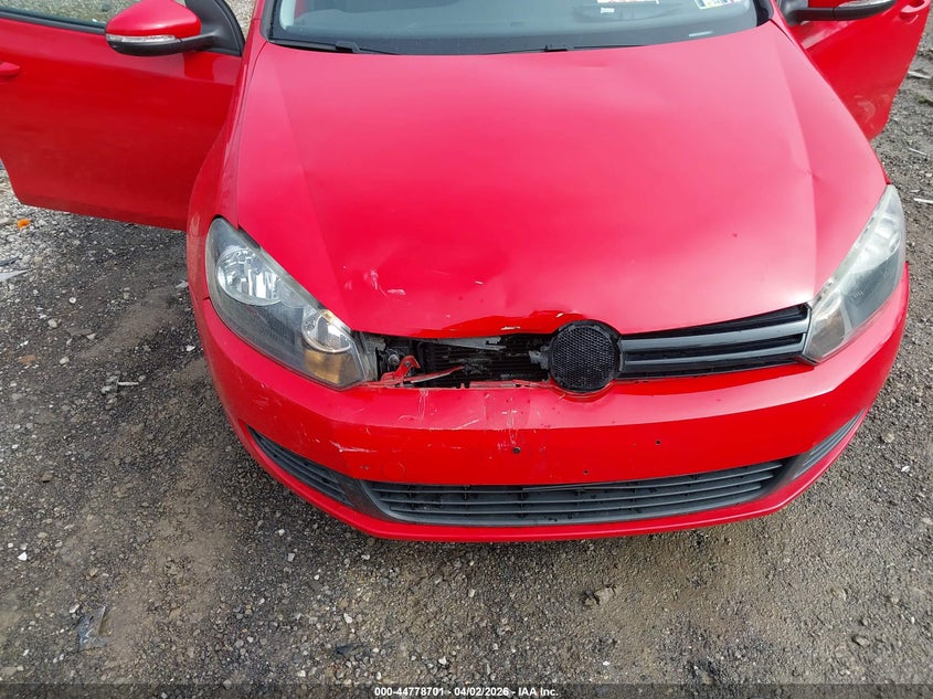 2010 Volkswagen Golf 4-Door VIN: WVWDA7AJ5AW242974 Lot: 44778701