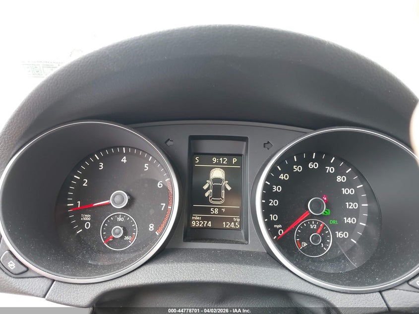 2010 Volkswagen Golf 4-Door VIN: WVWDA7AJ5AW242974 Lot: 44778701