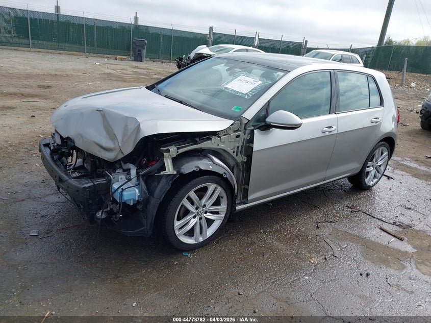 2015 Volkswagen Golf Tdi Sel 4-Door