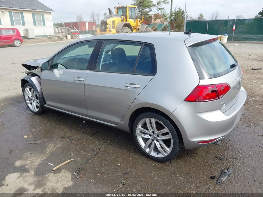 2015 Volkswagen Golf Tdi Sel 4-Door