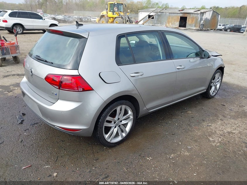 2015 Volkswagen Golf Tdi Sel 4-Door