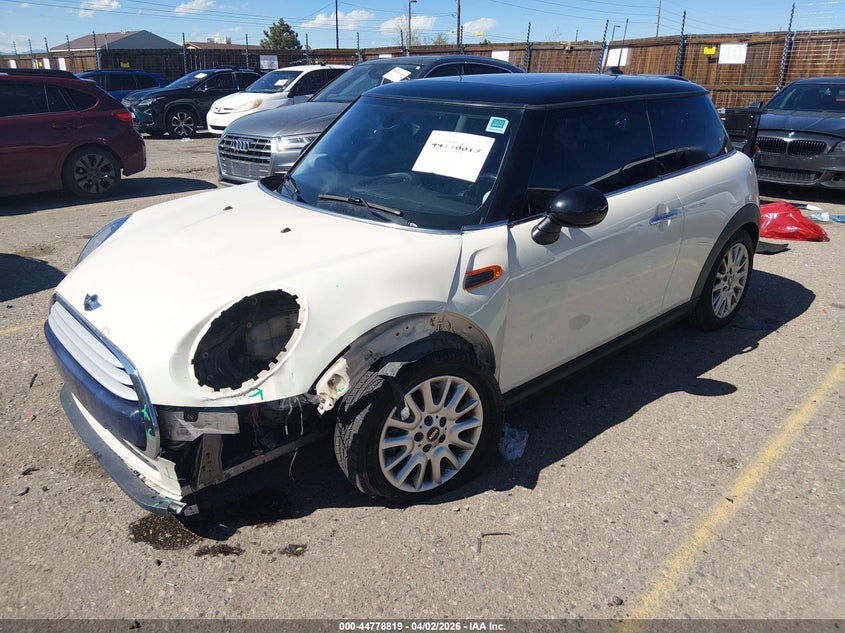 Vin: wmwxm5c57f3a96790, lot: 45276068, mini hardtop cooper 20152