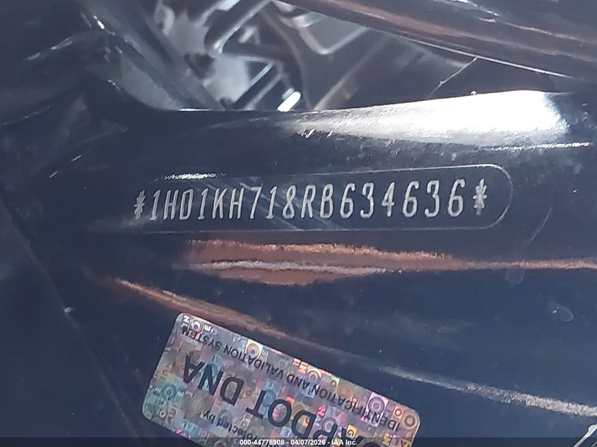 2024 Harley-Davidson Fltrx VIN: 1HD1KH718RB634636 Lot: 44778908