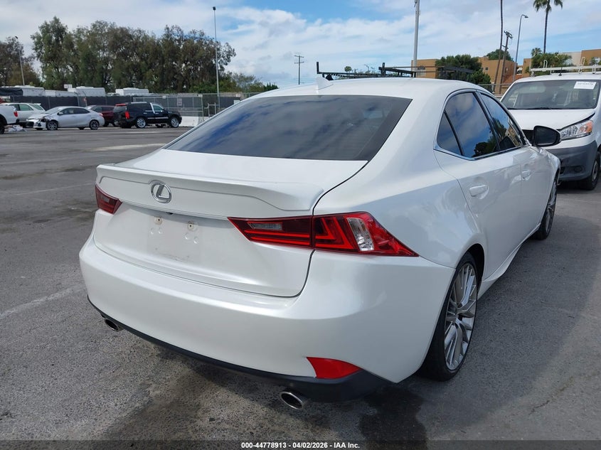 Vin: jthba1d24g5015362, lot: 45276161, lexus is 200t 20164