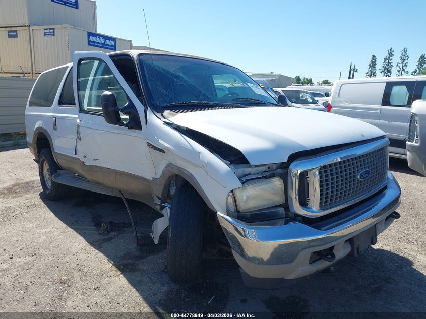 1FMNU43SXYEE35939 2000 Ford Excursion Limited auction photo 1