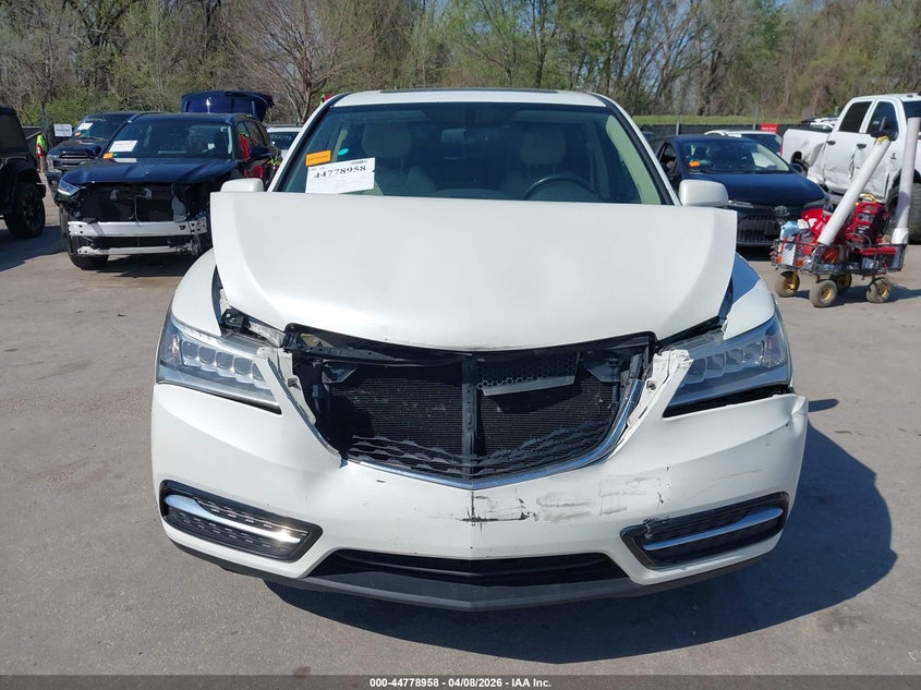 2014 Acura Mdx VIN: 5FRYD4H2XEB026729 Lot: 44778958