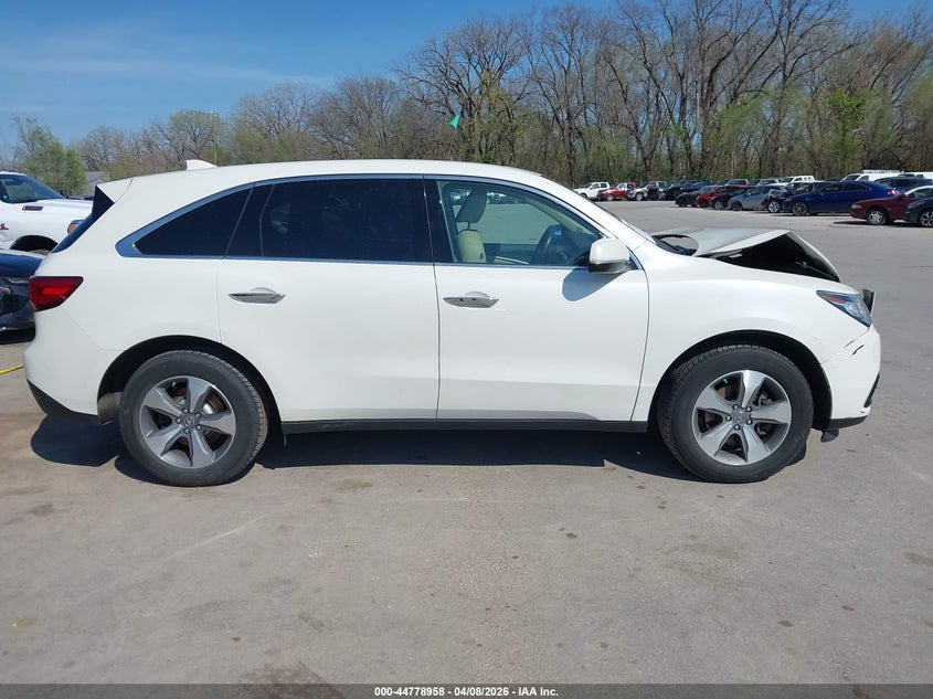 2014 Acura Mdx VIN: 5FRYD4H2XEB026729 Lot: 44778958