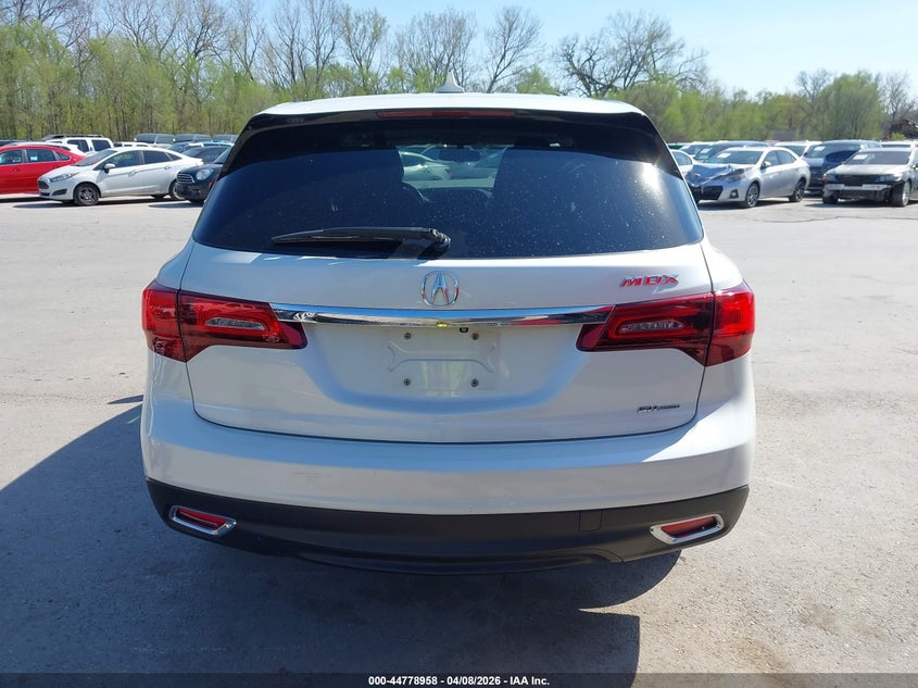 2014 Acura Mdx VIN: 5FRYD4H2XEB026729 Lot: 44778958