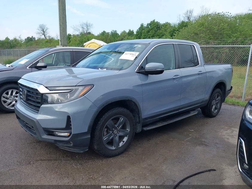 2022 Honda Ridgeline Rtl VIN: 5FPYK3F59NB031670 Lot: 44778961
