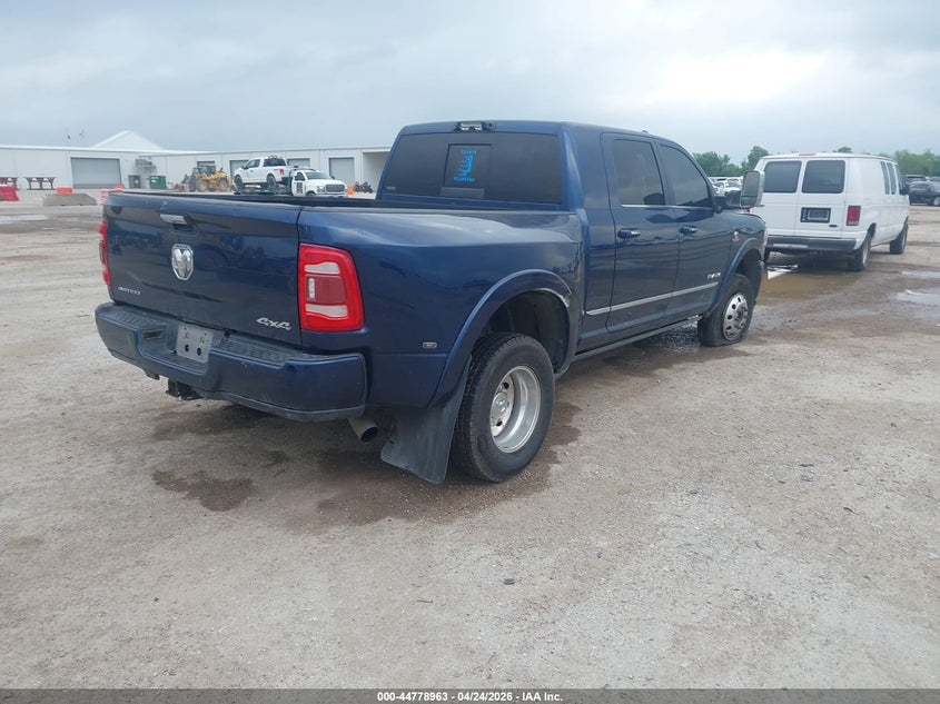 3C63RRPLXMG589591 2021 Ram 3500 Ram Limited 4X4 6'4 Box blue
