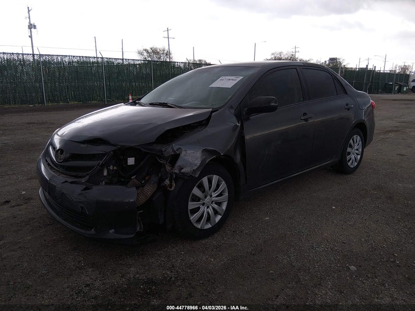 2012 Toyota Corolla 1.8 Le grey Lot 111044778966 Vin 2T1BU4EE8CC760843