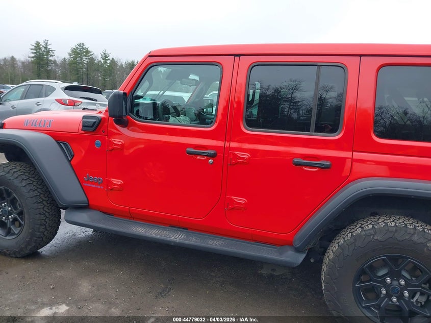2024 Jeep Wrangler 4Xe Willys 4Xe VIN: 1C4RJXN6XRW169642 Lot: 44779032