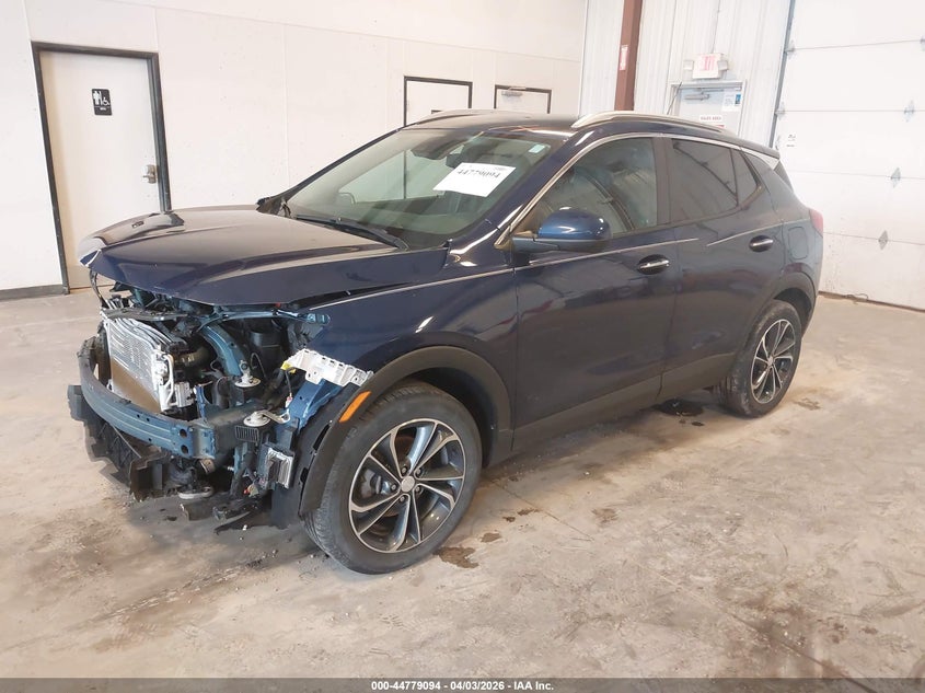 Vin: kl4mmds25pb095966, lot: 45276342, buick encore gx select fwd 20232