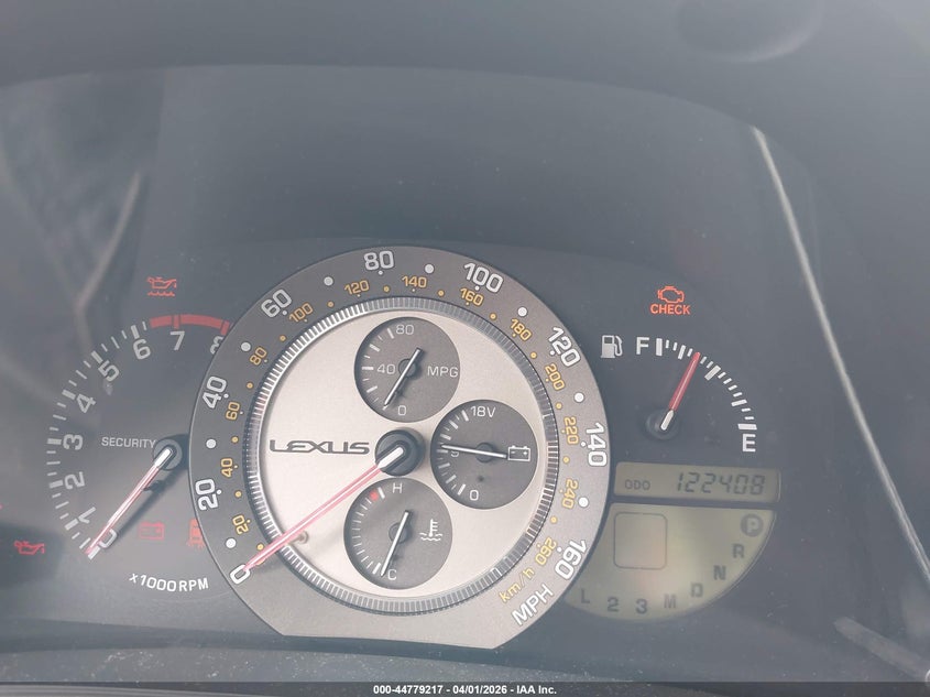 2001 Lexus Is 300 VIN: JTHBD182310002088 Lot: 44779217