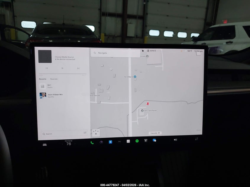 2022 Tesla Model S Dual Motor All-Wheel Drive VIN: 5YJSA1E57NF489831 Lot: 44779247