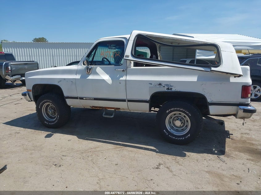 1989 Chevrolet Blazer V10 VIN: 1GNEV18K9KF176362 Lot: 44779272