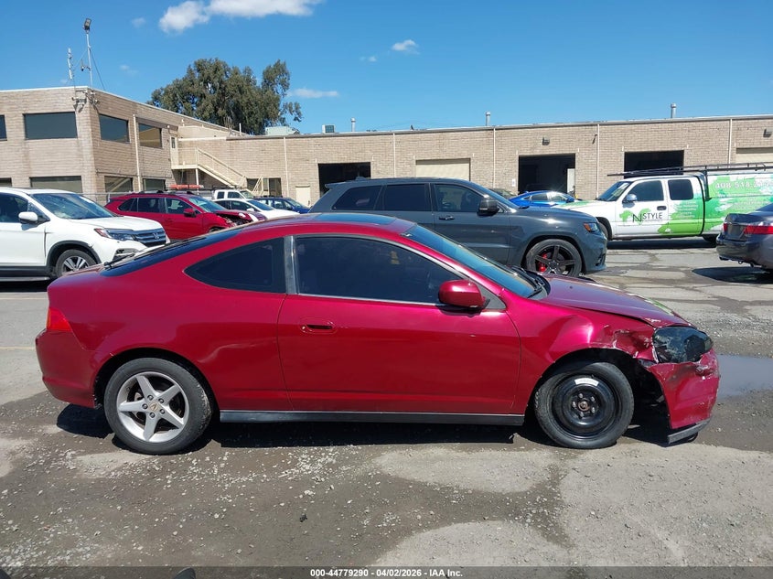 2002 Acura Rsx VIN: JH4DC54822C025357 Lot: 44779290