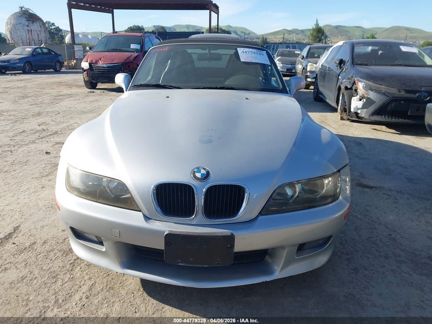 2000 BMW Z3 2.3 VIN: WBACH9341YLG18382 Lot: 44779329