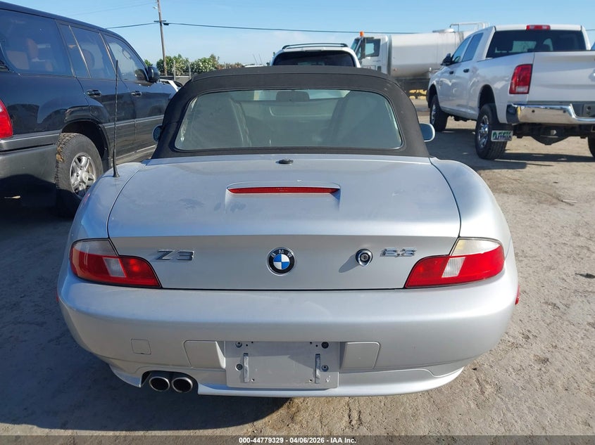 2000 BMW Z3 2.3 VIN: WBACH9341YLG18382 Lot: 44779329