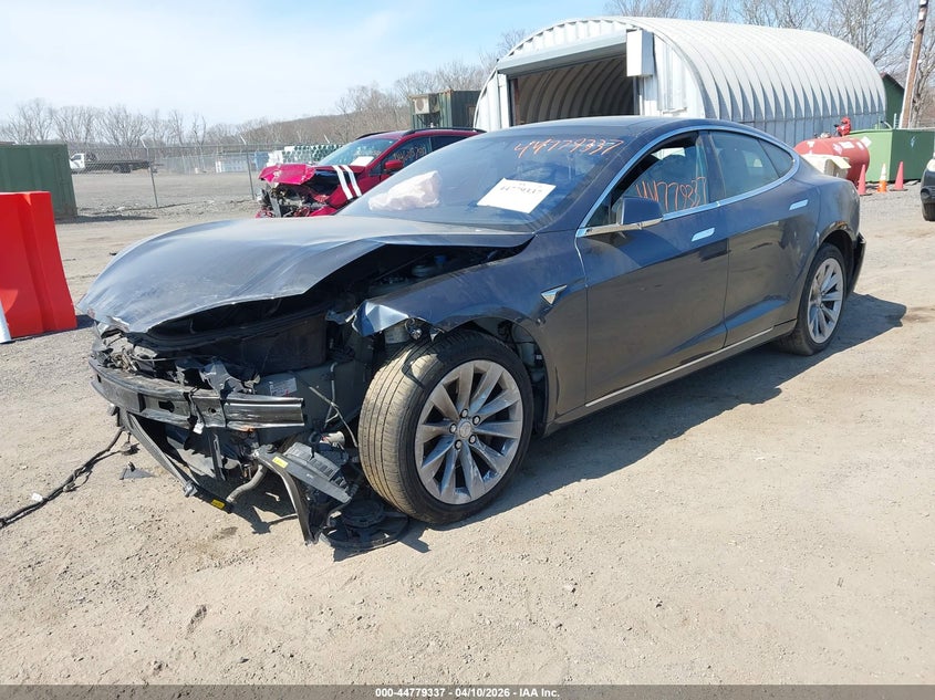2018 Tesla Model s 100D/75D/P100D grey Lot 111044779337 Vin 5YJSA1E21JF249576