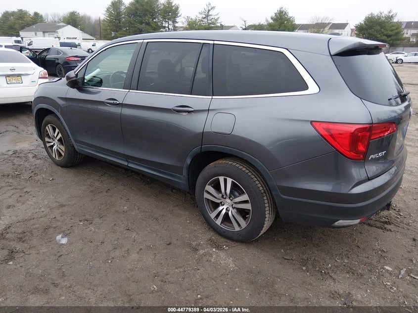 Vin: 5fnyf6h53gb045028, lot: 45276638, honda pilot ex-l 20163