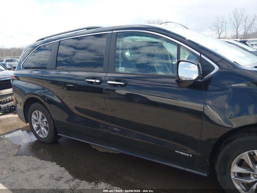2021 Toyota Sienna Xle VIN: 5TDYSKFC5MS038384 Lot: 44779405