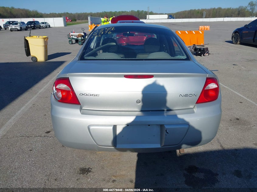 2004 Dodge Neon Se VIN: 1B3ES26CX4D529887 Lot: 44779448