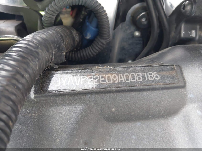 2009 Yamaha Xv1900 Ct VIN: JYAVP22E09A008186 Lot: 44779618